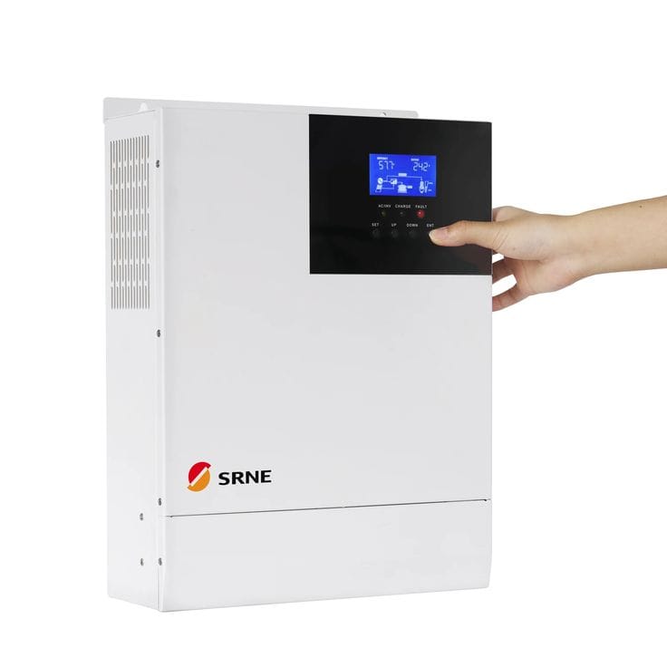 Hybrid solar inverter supplied and installed in Kenya